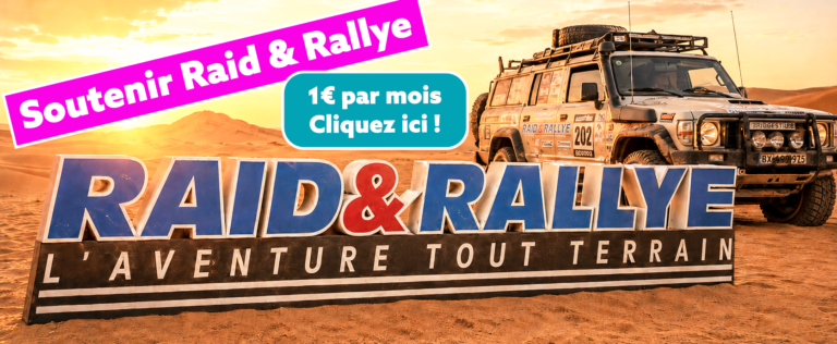 Soutenir Raid & Rallye à partir de 1 euro par mois